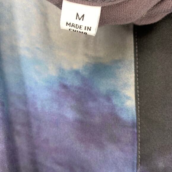 Johnny Was Women's Size M Silverpointe Slip Dress Long Sleeve Silk Multicolor - Picture 11 of 12